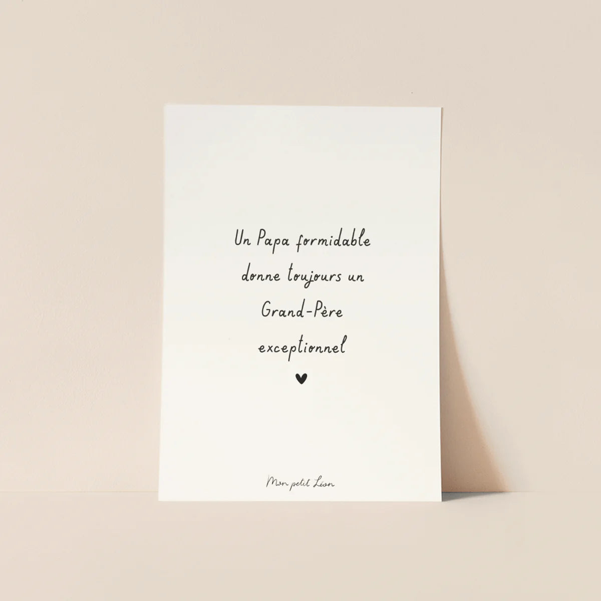 Cartes postales Mon Petit Léon – Messages doux à offrir