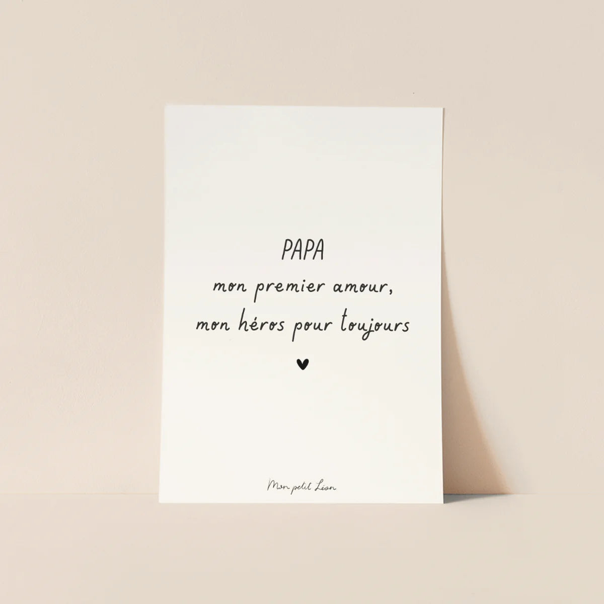 Cartes postales Mon Petit Léon – Messages doux à offrir