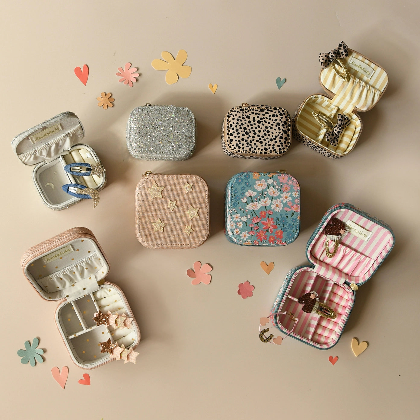 Boîte à Bijoux - Rectangle à Paillettes