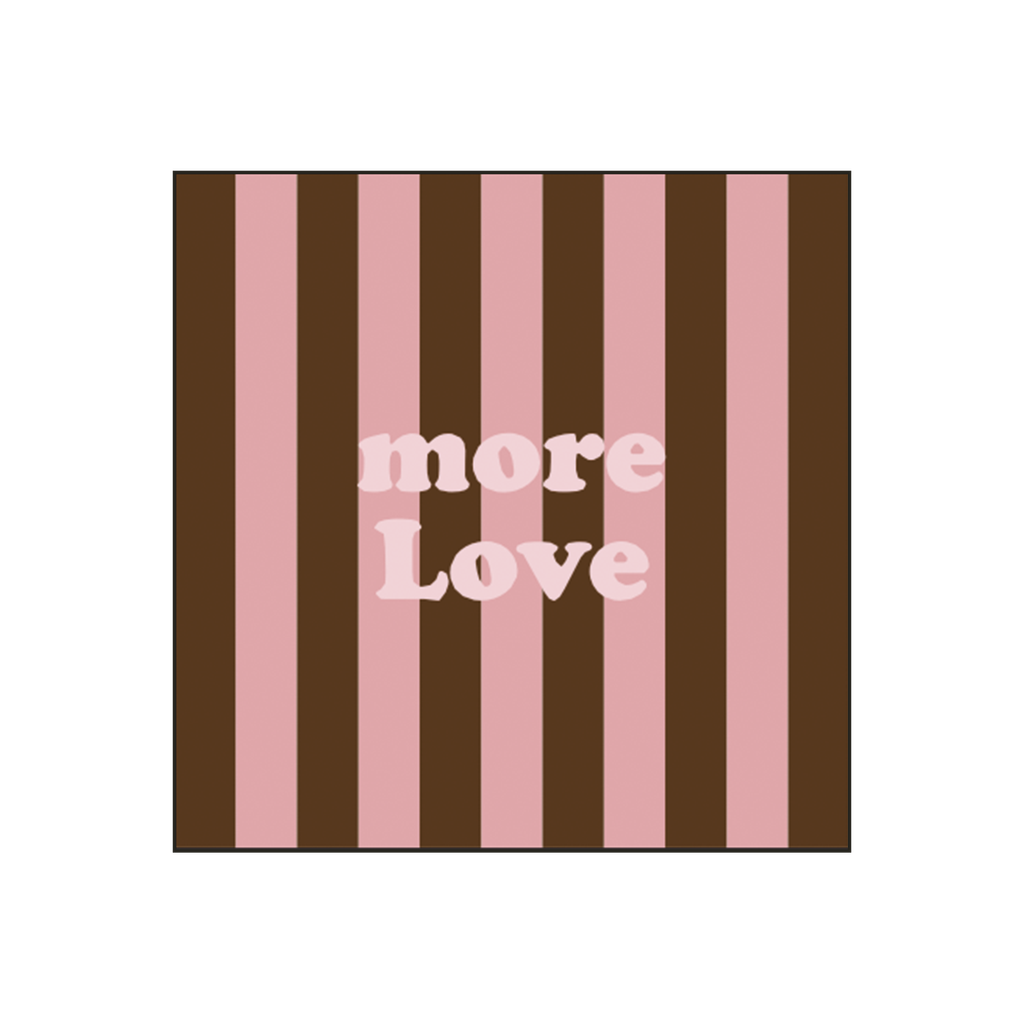 Serviette en Papier - More Love