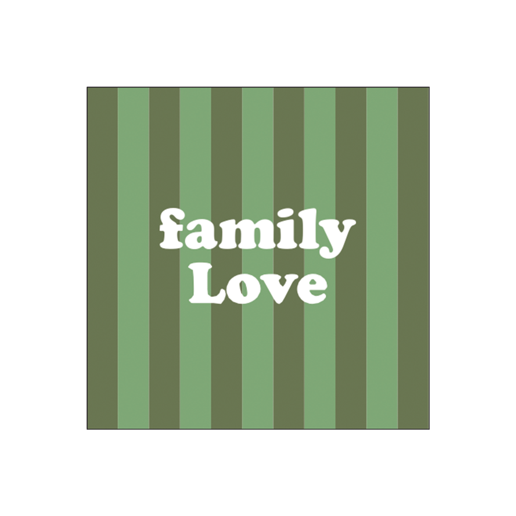 Serviette en Papier - Family Love