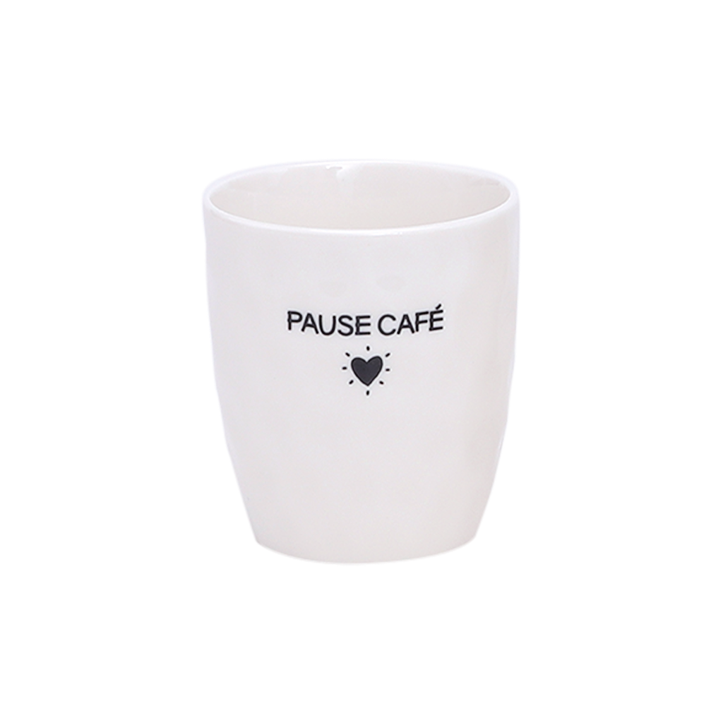Tasses Blanches - Pause Café
