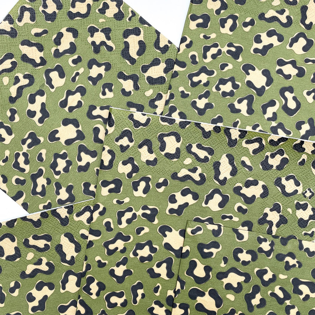 Serviette en Papier - Léopard