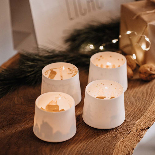 Bougeoir en Porcelaine - Maison