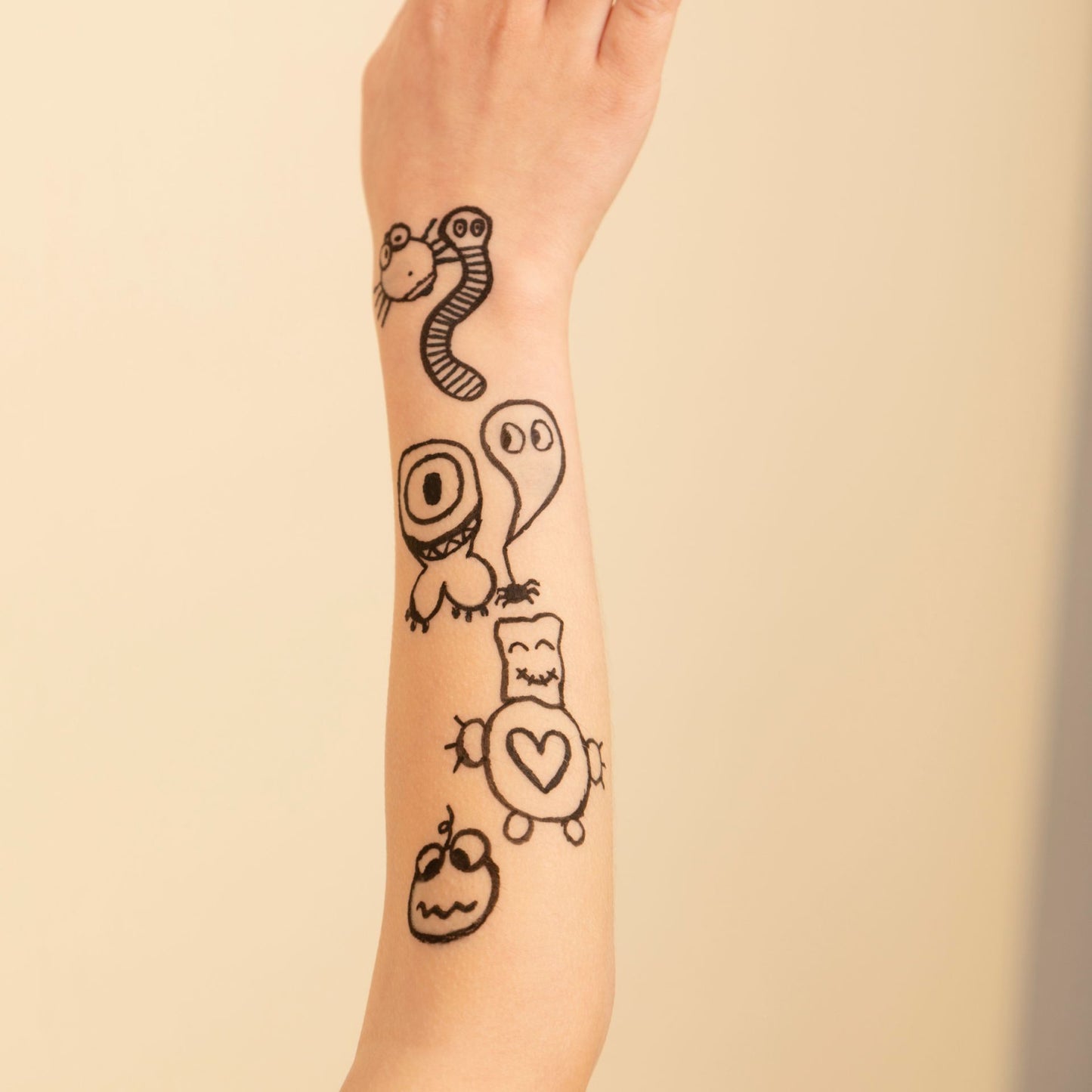 Feutre de Tatouage Temporaire - Noir