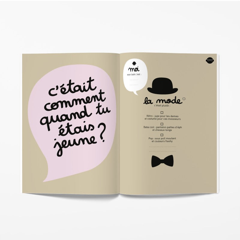 Livre à partager - Papi ou mamie et moi!