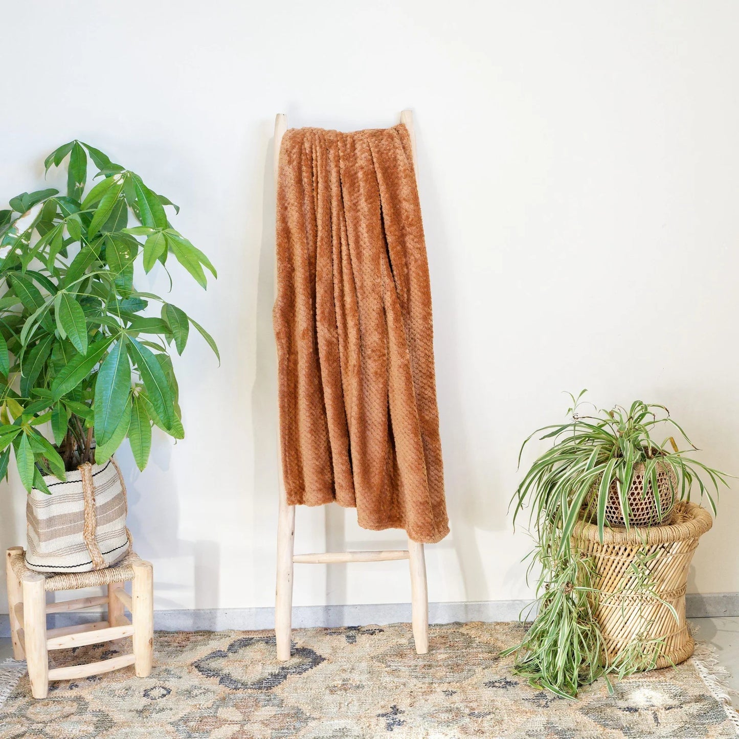 Plaids Super Moelleux - Cognac