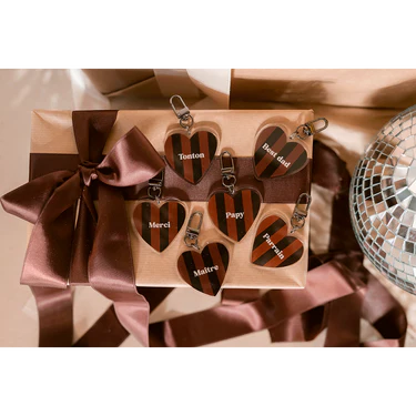 Porte-clé cœur Mon Petit Léon