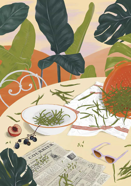 Puzzle 1000 pièces - Haricots verts