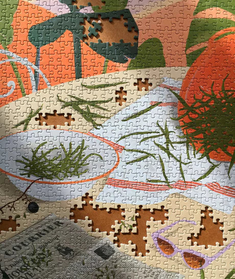 Puzzle 1000 pièces - Haricots verts