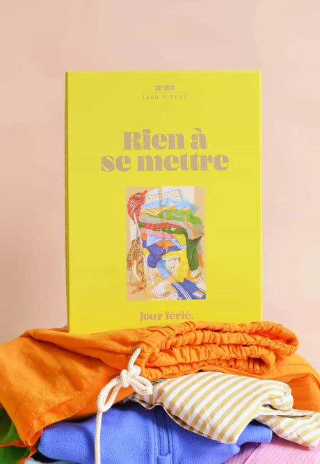 Puzzle 1000 pièces - Rien à se mettre
