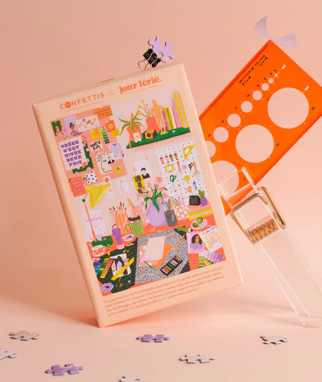 Puzzle 500 pièces - Du Feutre sur les Mains