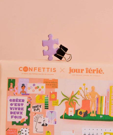 Puzzle 500 pièces - Du Feutre sur les Mains