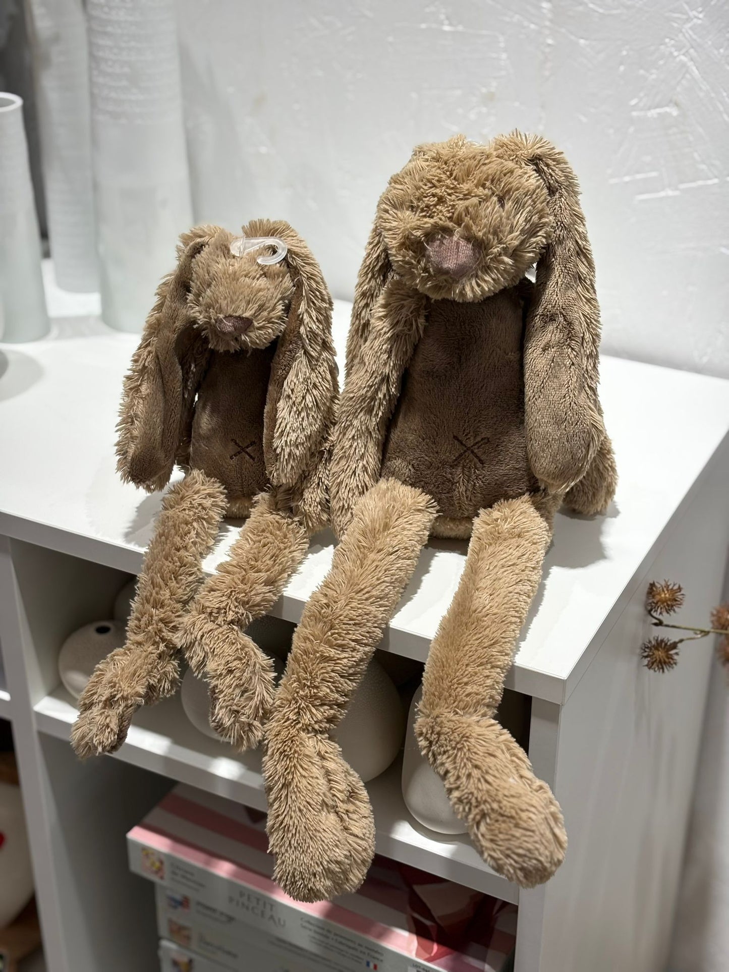 Doudou Lapin 38cm - Marron