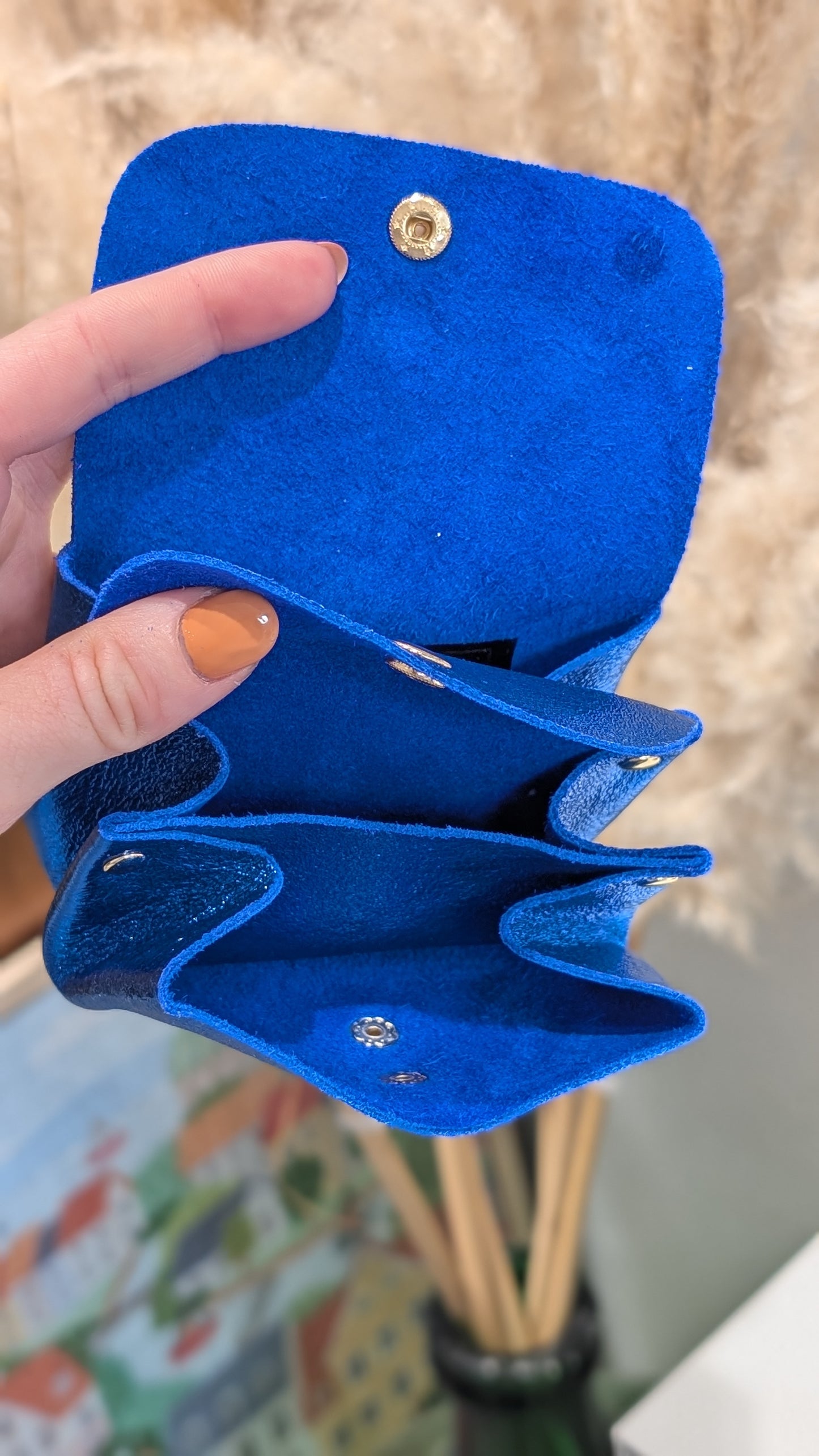 Porte-monnaie Accordéon cuir