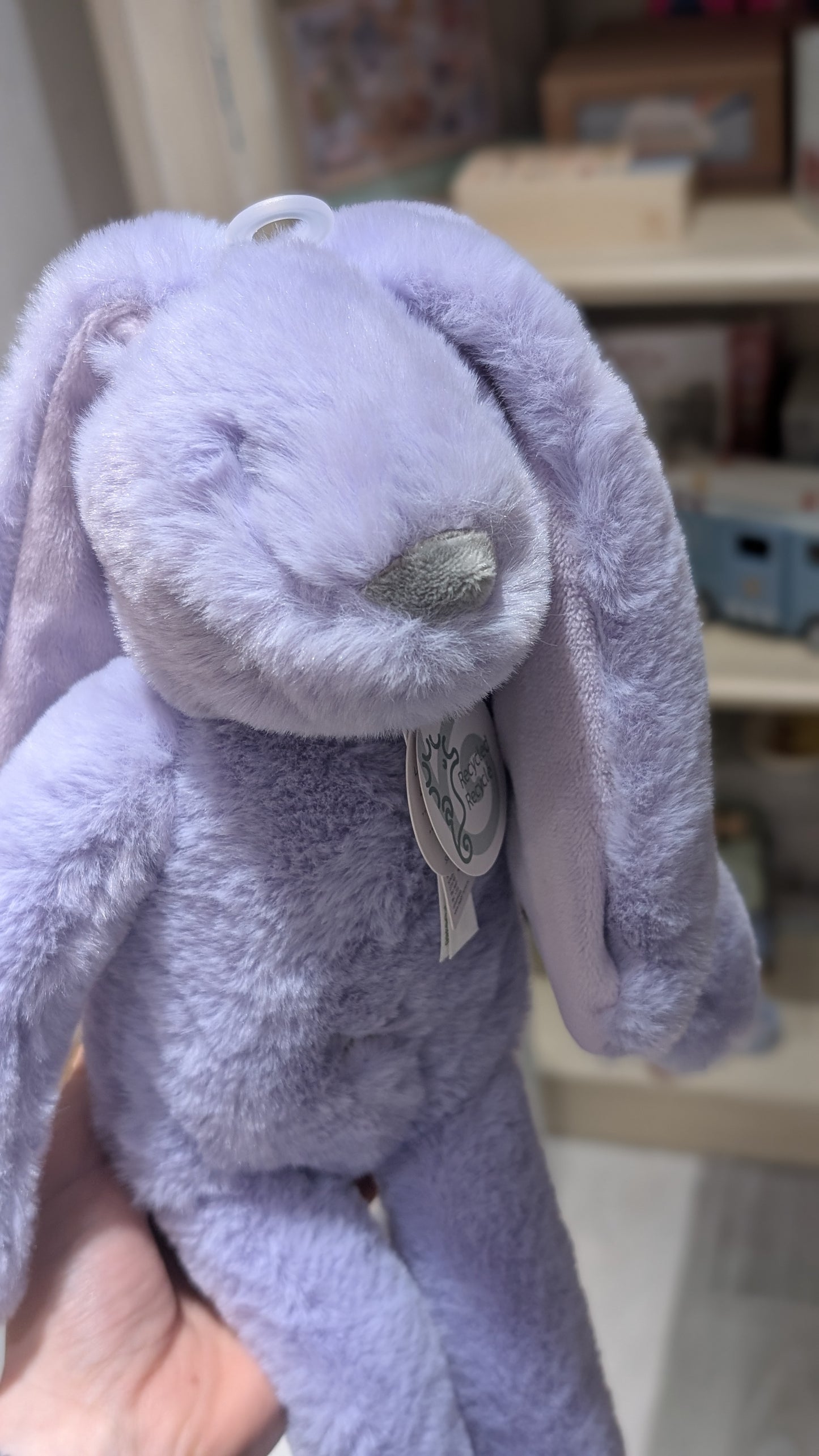 Doudou Lapin 38cm - Lila