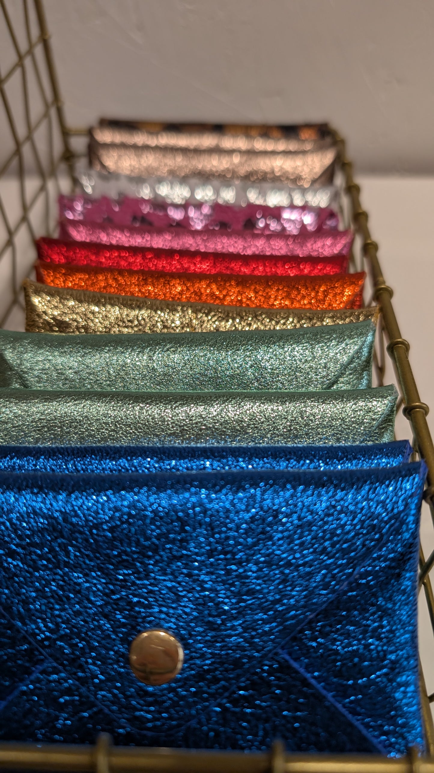 Pochette Origami cuir