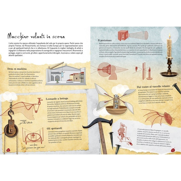 Les Machines de Léonard de Vinci - Les Machines Volantes