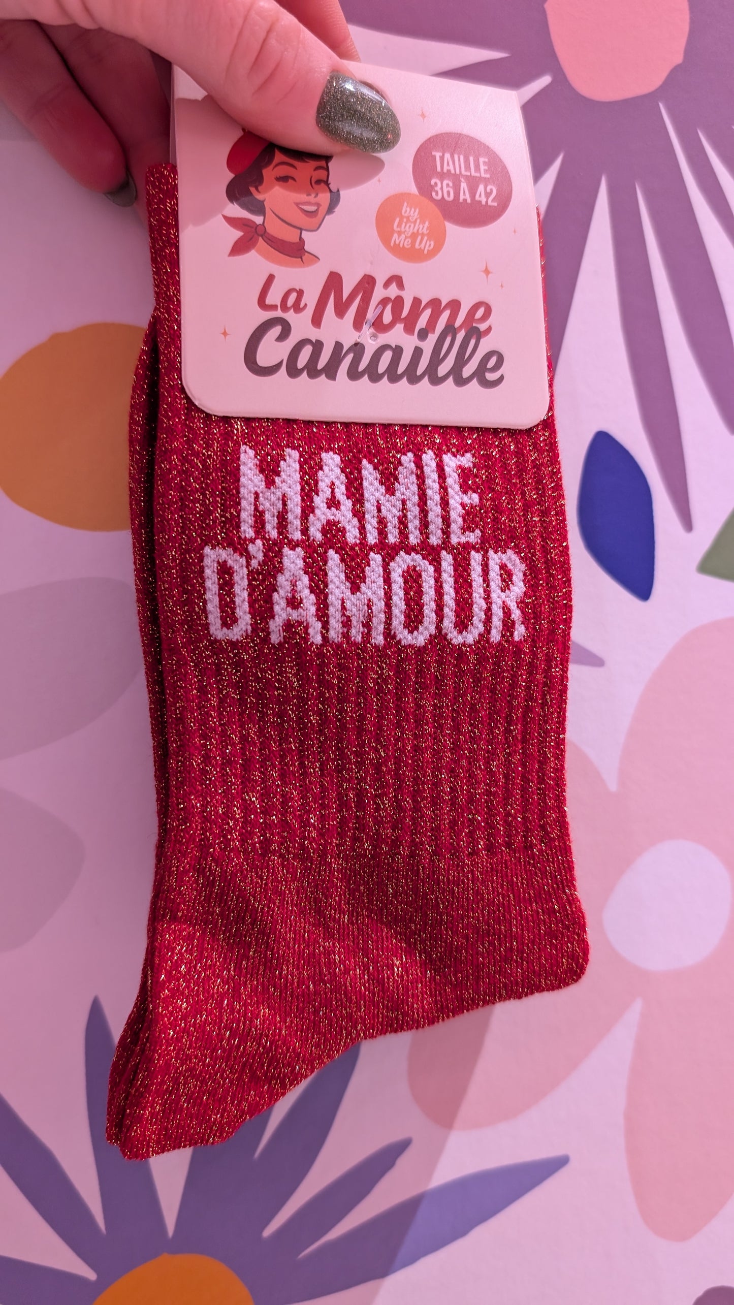 Chaussettes à Paillettes