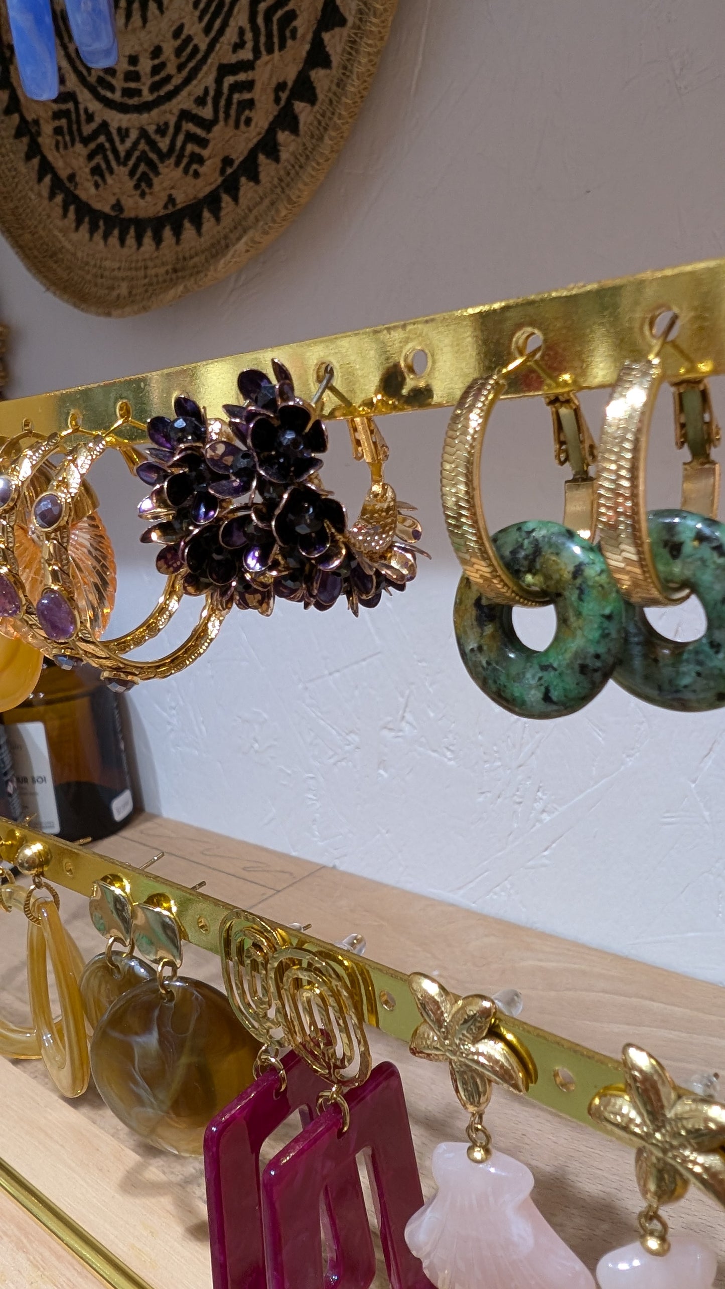 Boucles d’oreilles de couleur en acier inoxydable – Élégantes et résistantes