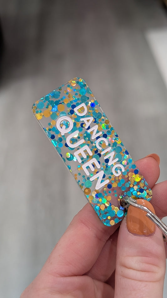 Porte-clés à Paillettes - Dancing Queen