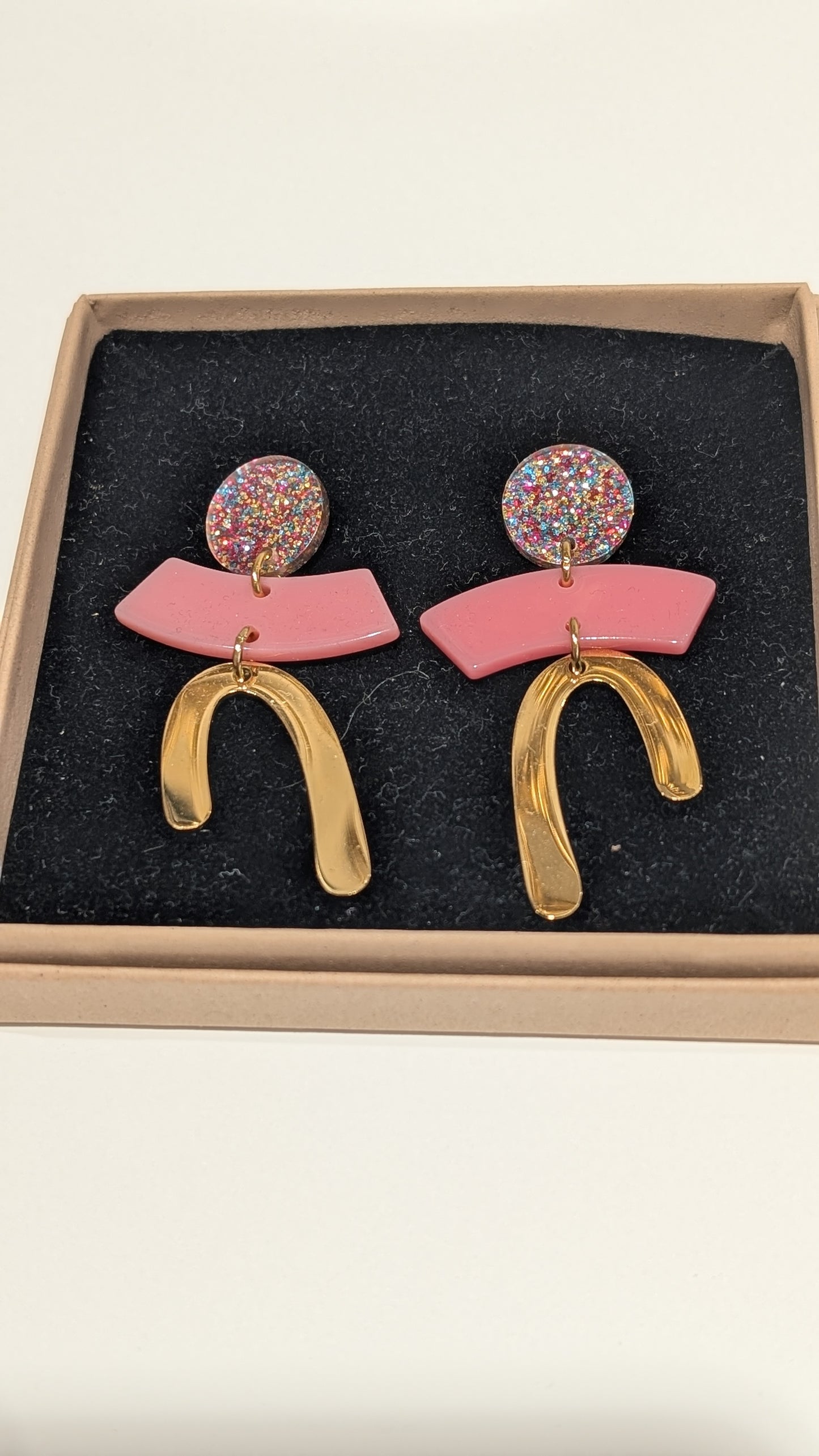 Boucles d'oreilles - Rose