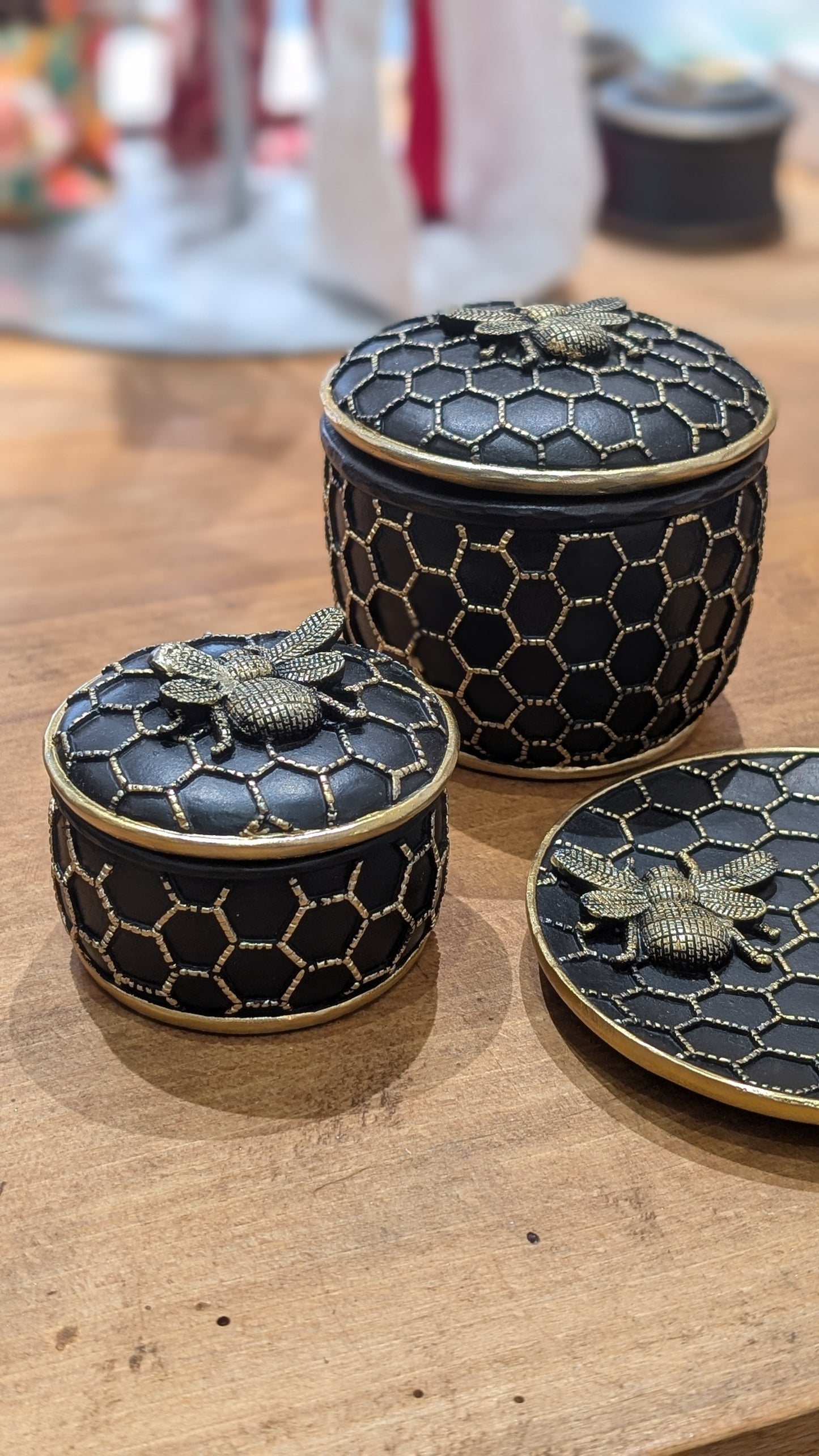 Boite Abeille - Noir