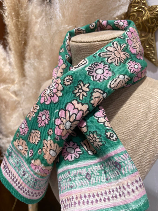 Foulard - Petit format - Vert