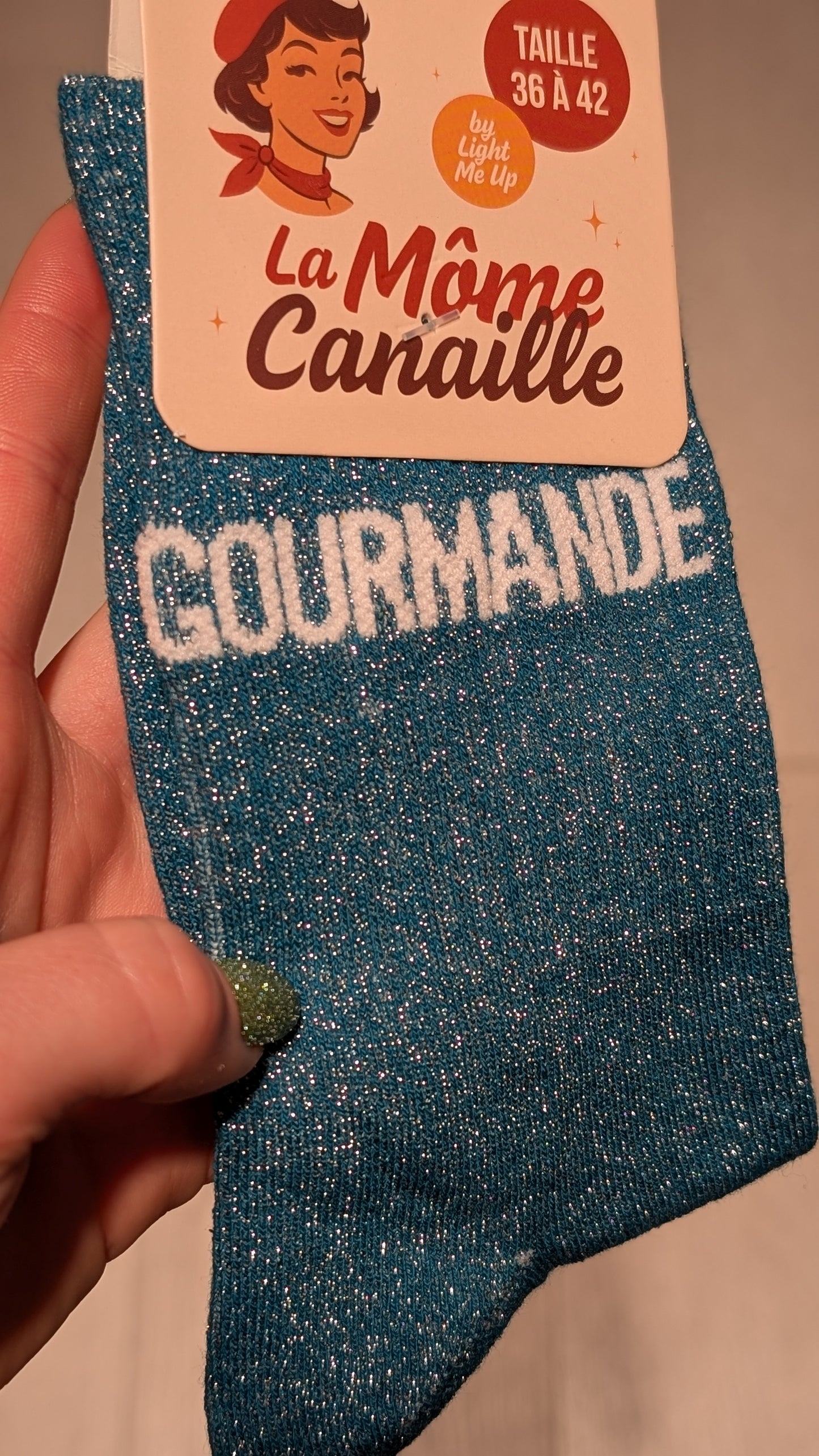 Chaussettes à Paillettes