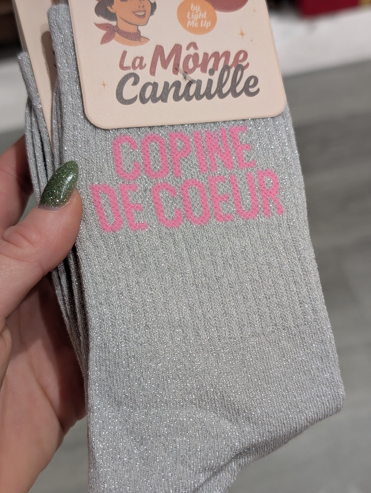 Chaussettes à Paillettes