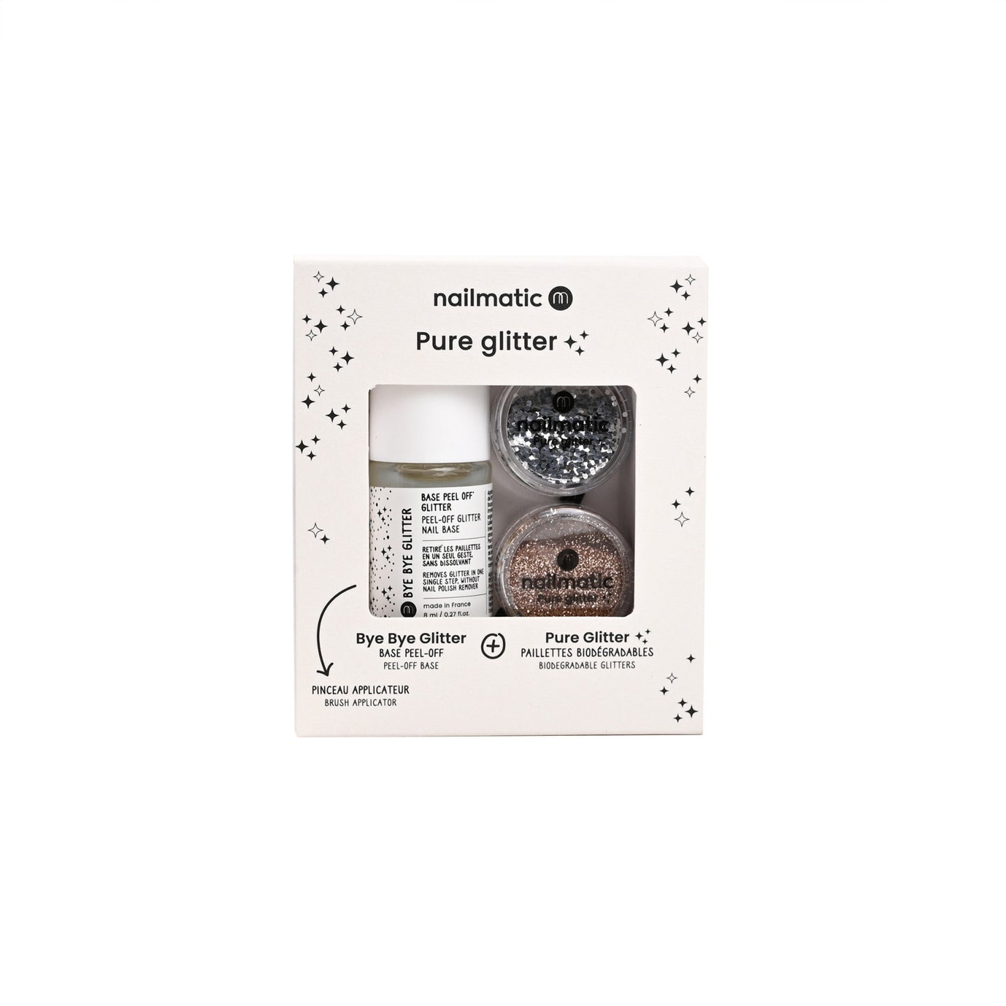 Coffret Pure Glitter - Doré & Argenté