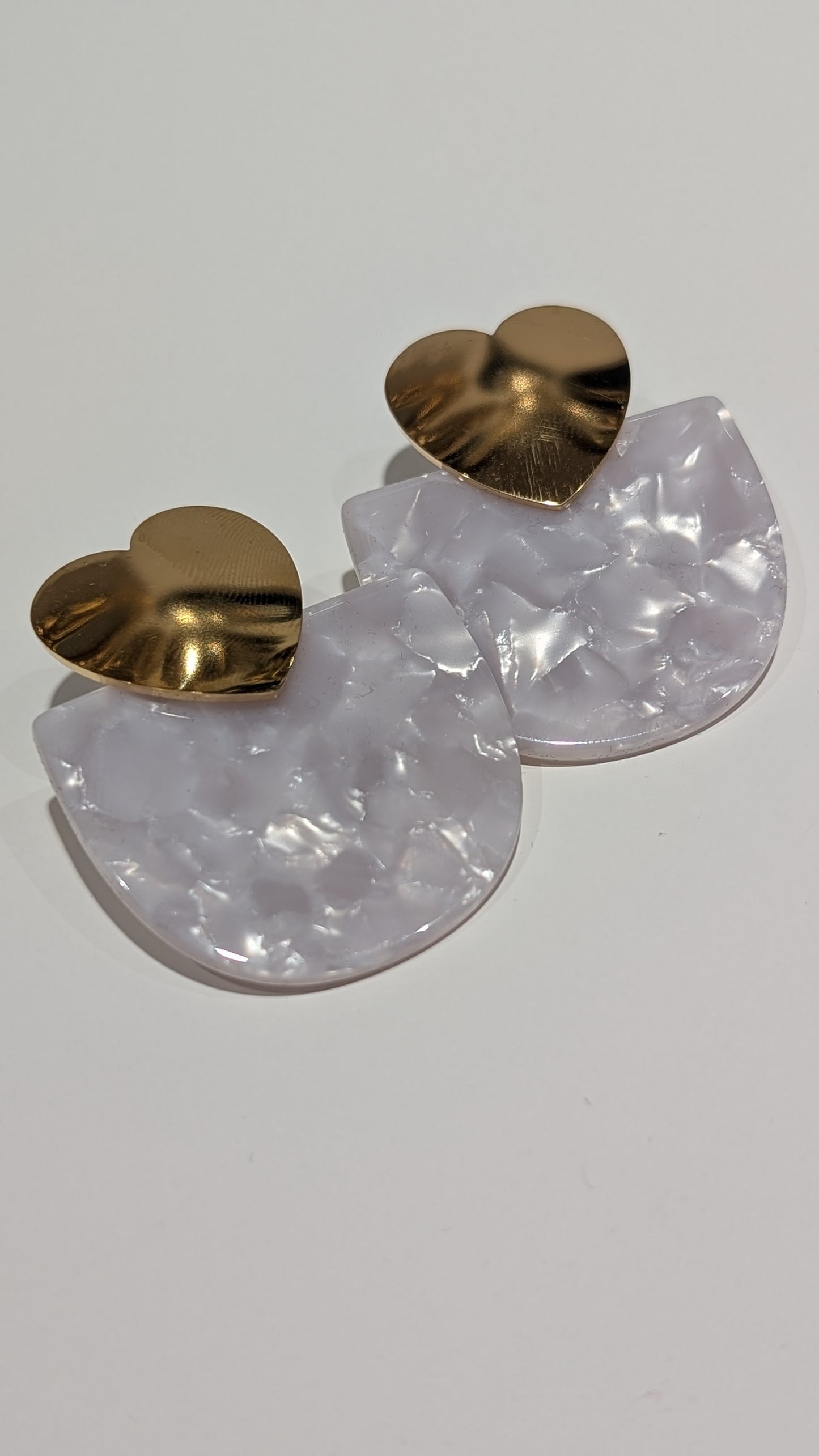 Boucles d'oreilles - Bleu clair