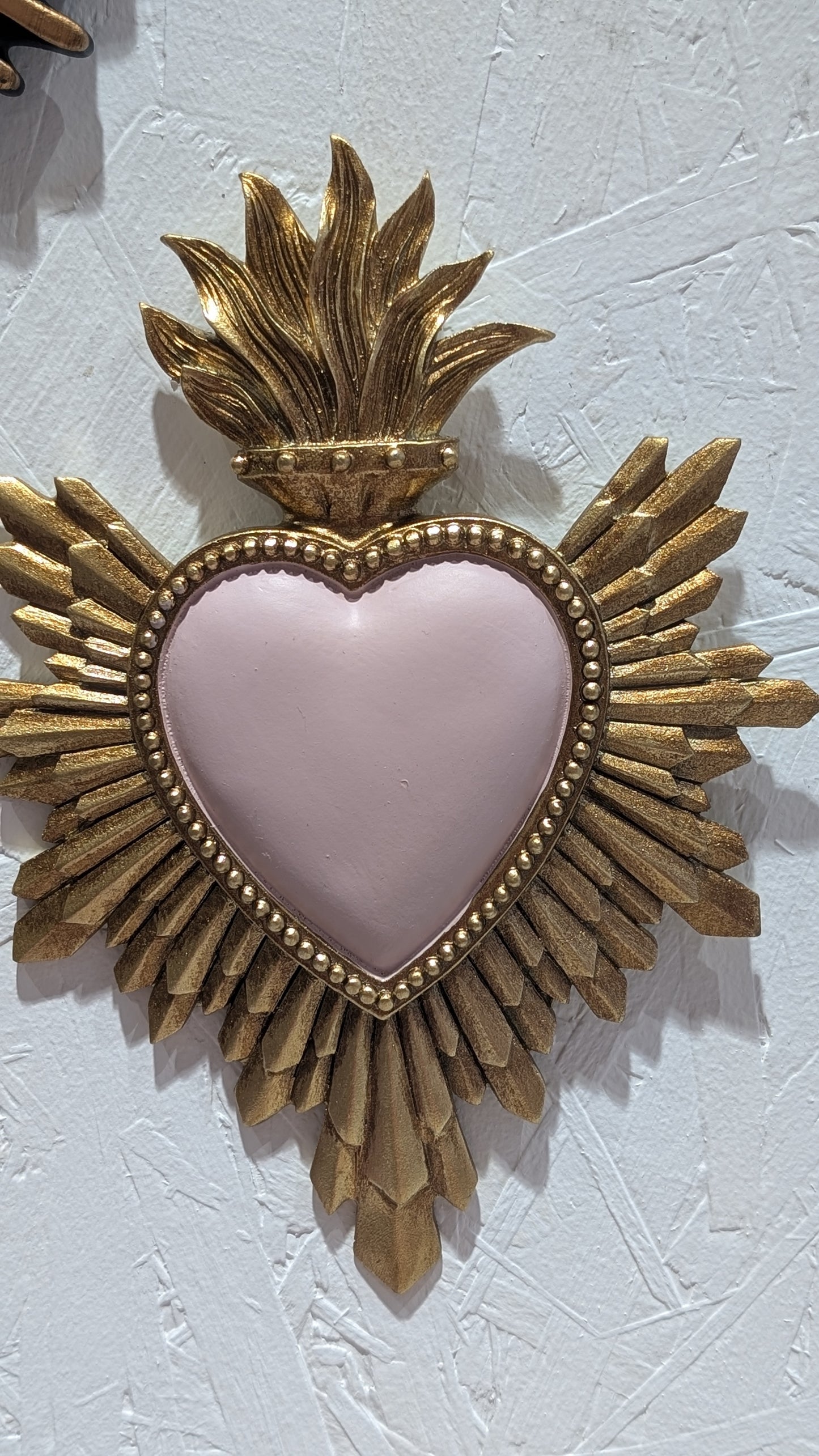 Décoration Murale - Ex-Voto Rose