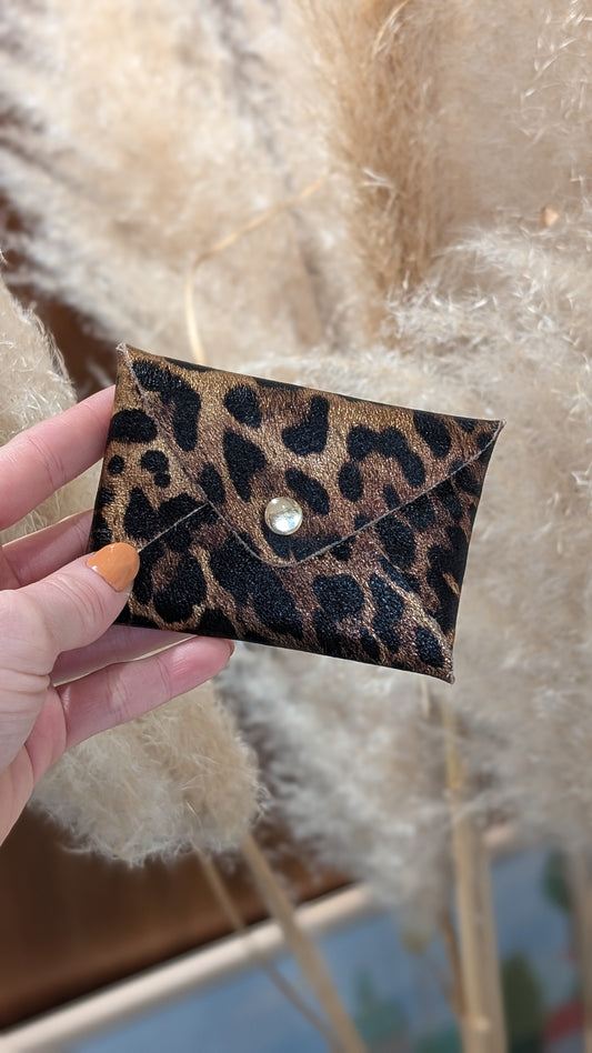 Pochette Origami cuir