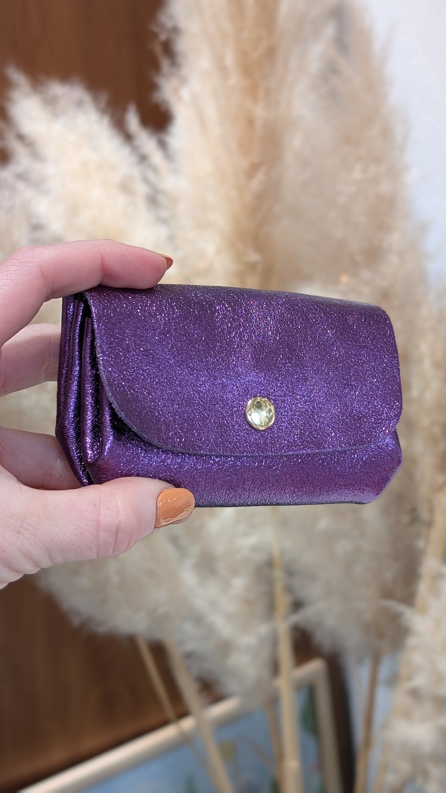 Porte-monnaie Accordéon cuir