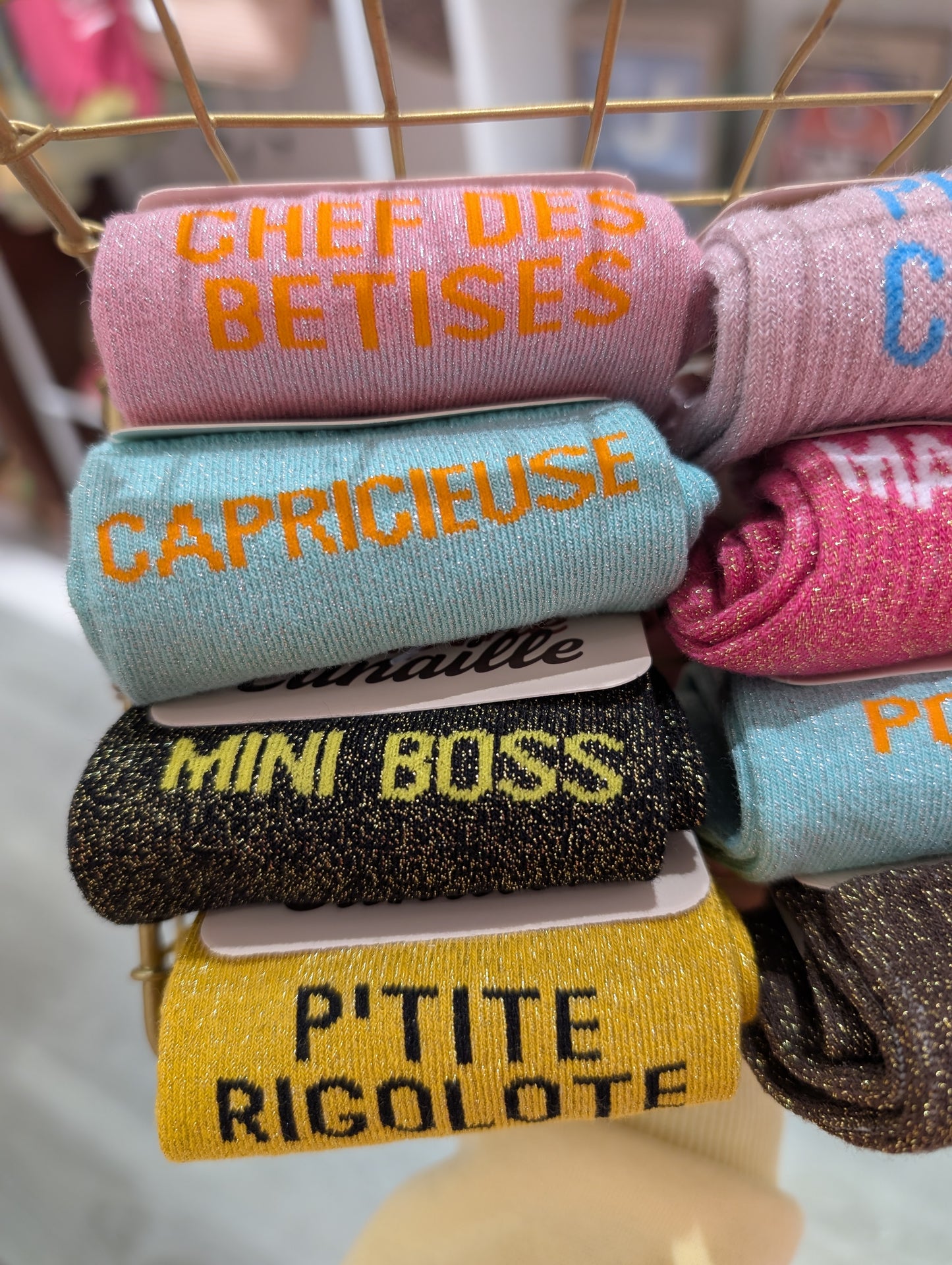 Chaussettes Enfant – Taille Unique – Le petit cadeau qui fait sourire