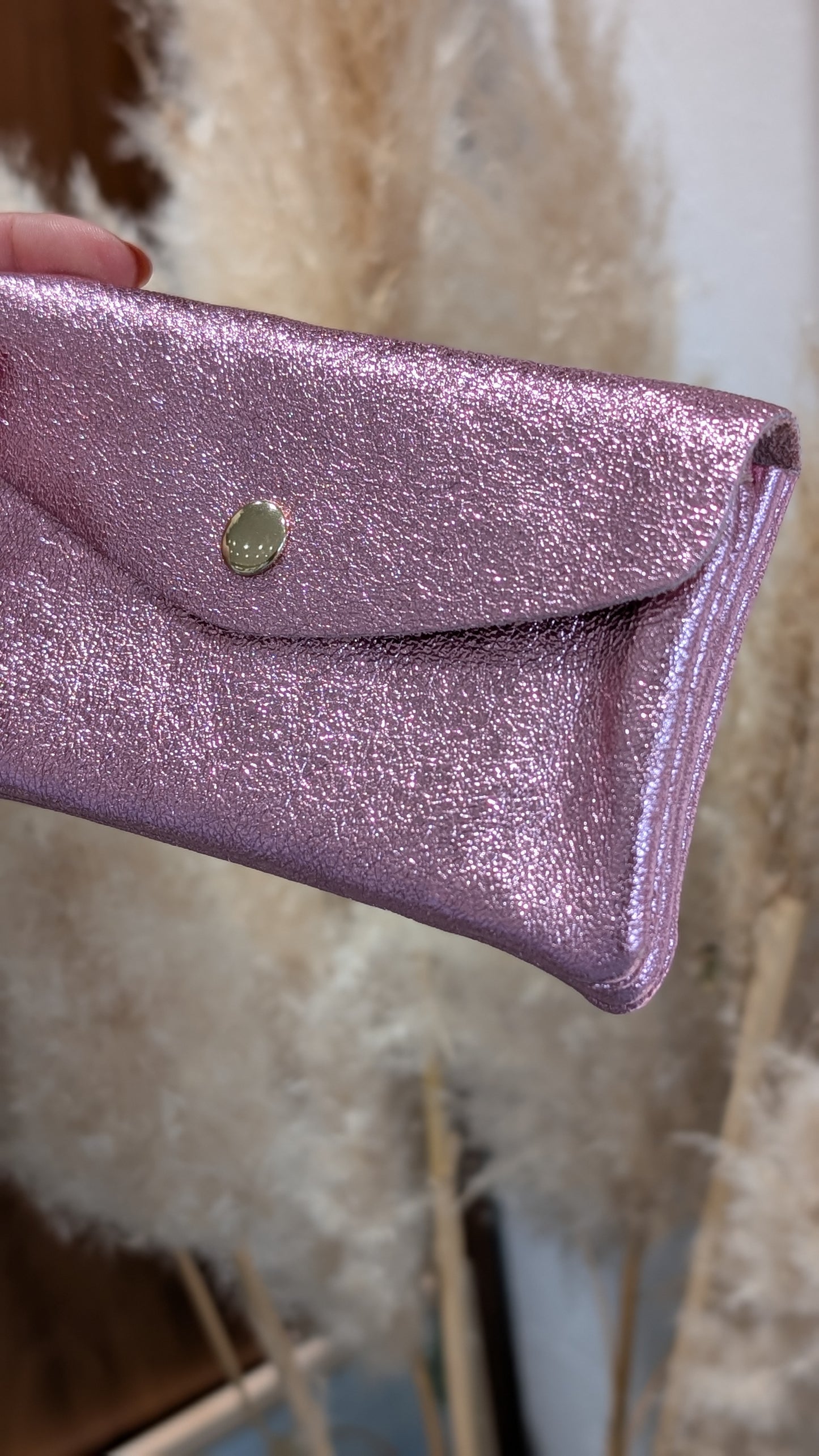 Pochette Twin en cuir