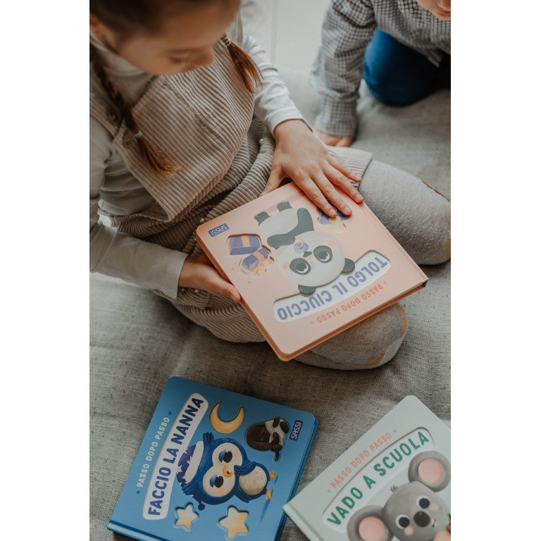 Livre Pas à Pas - Je range la tétine