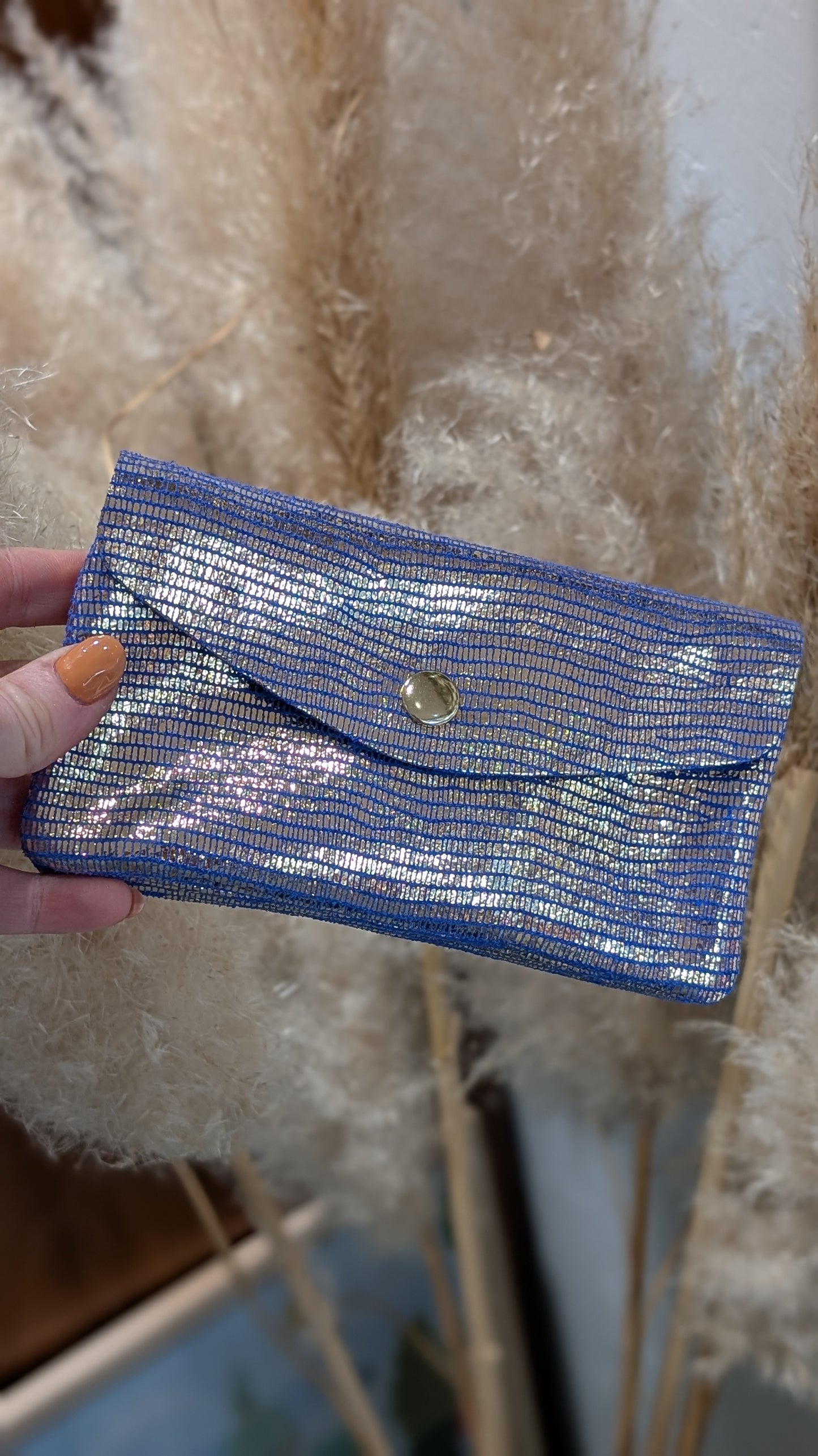 Pochette Twin en cuir