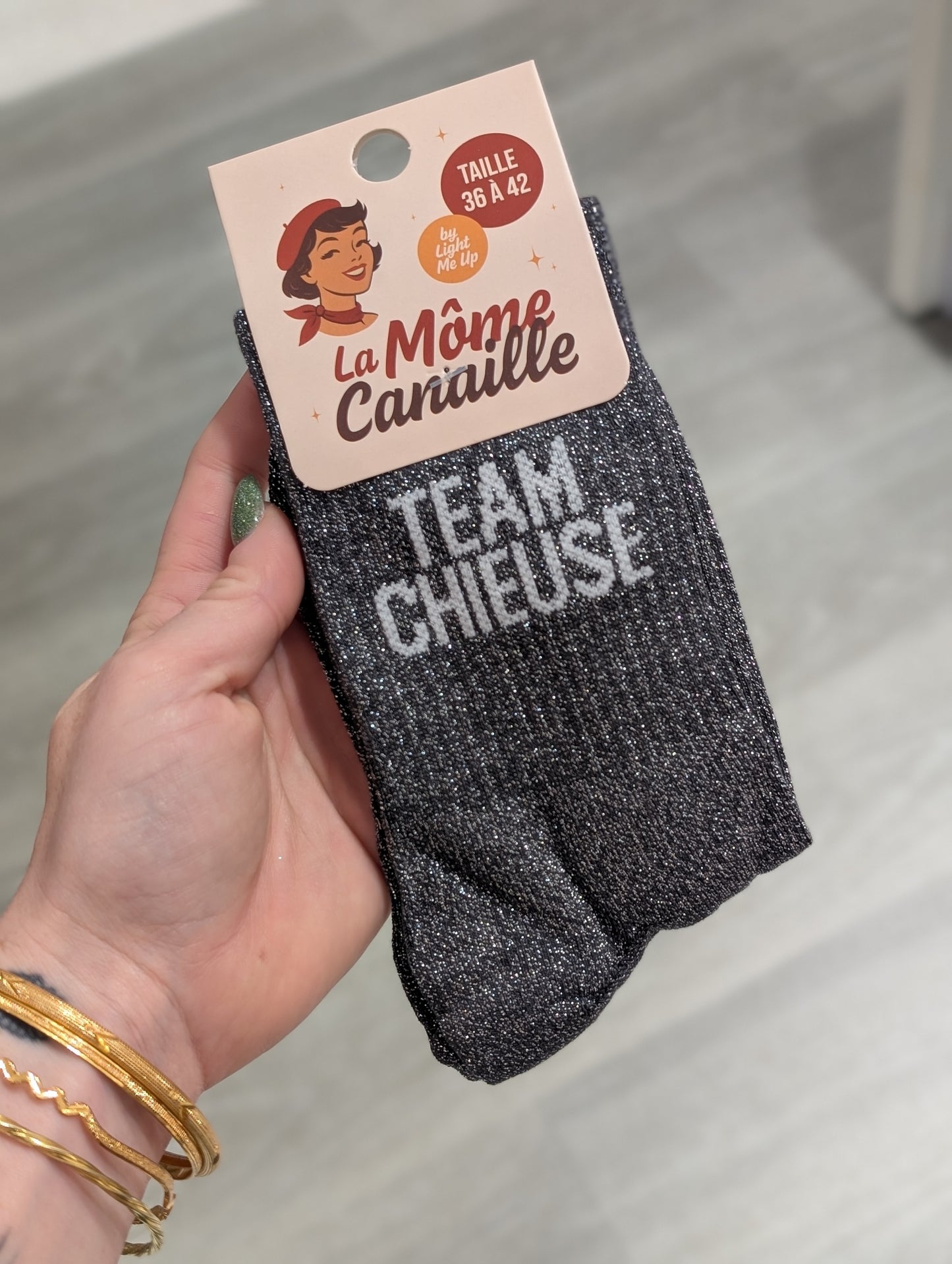 Chaussettes à Paillettes