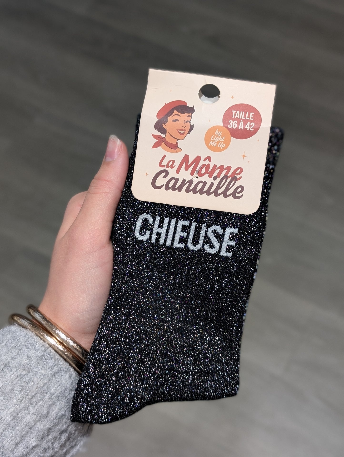 Chaussettes à Paillettes