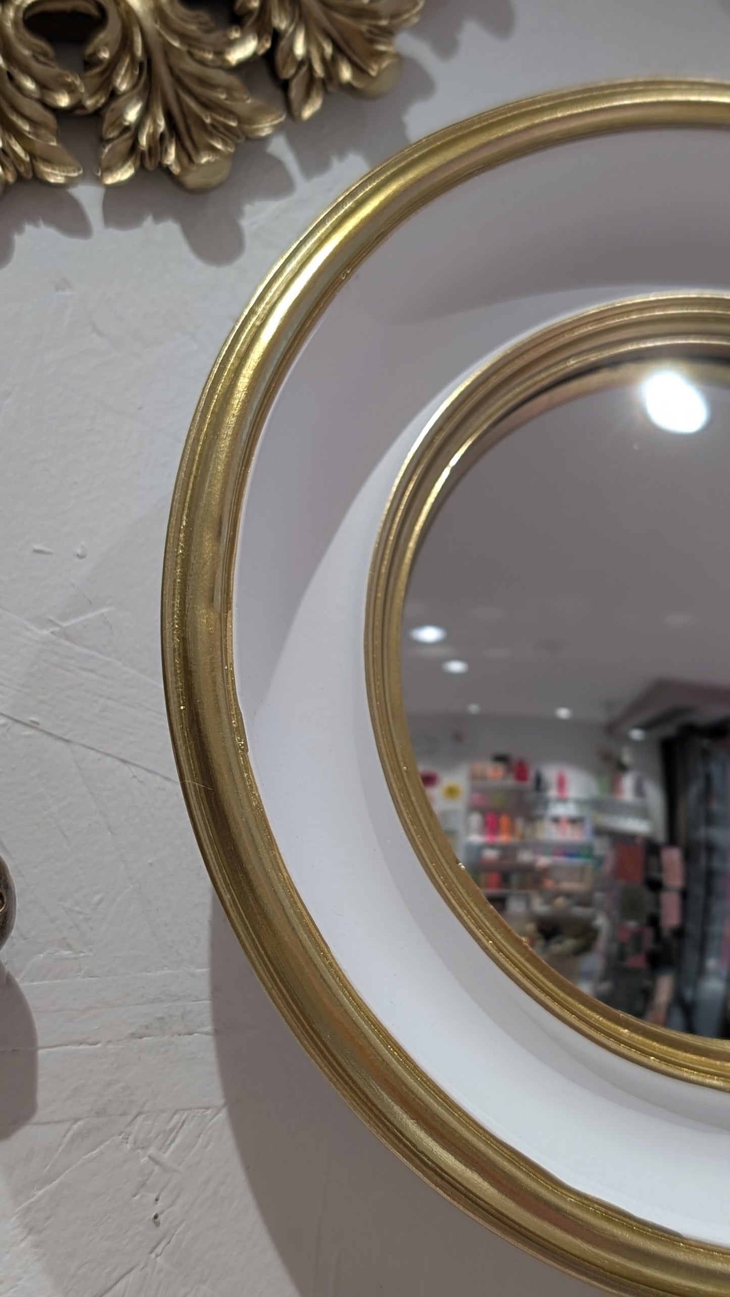 Miroir - Convexe Blanc