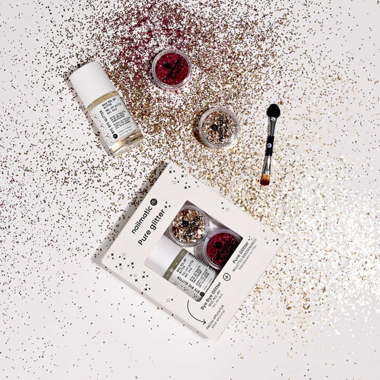 Coffret Pure Glitter - Doré & Rose
