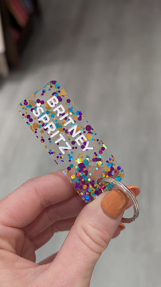 Porte-clés à Paillettes - Britney Spritz