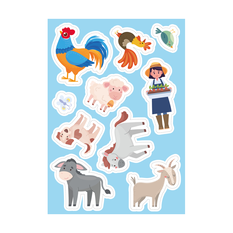 Stickers & Activités - La Ferme