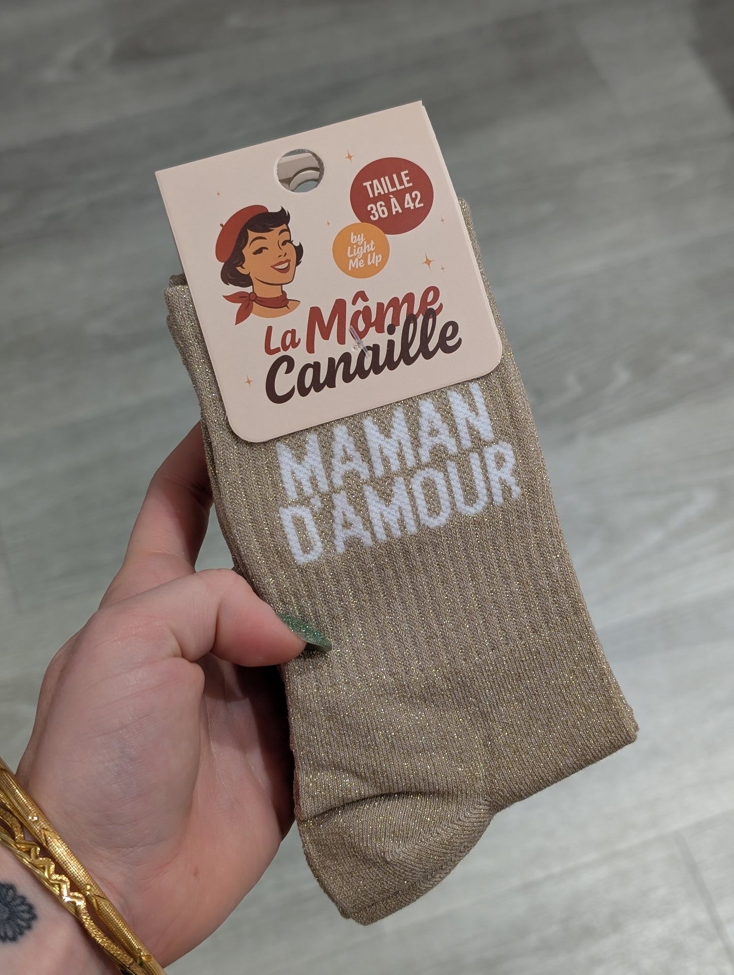 Chaussettes à Paillettes