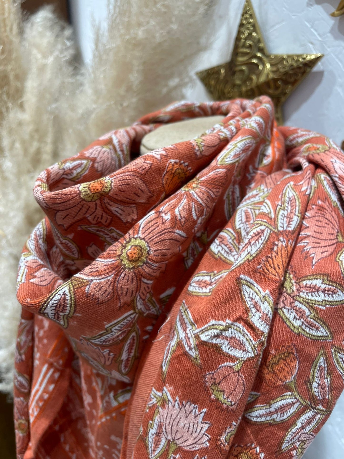 Foulard - Grand format - Orange