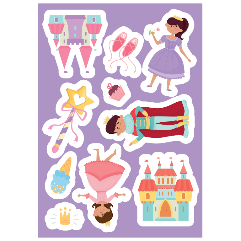 Stickers & Activités - Les Princesses