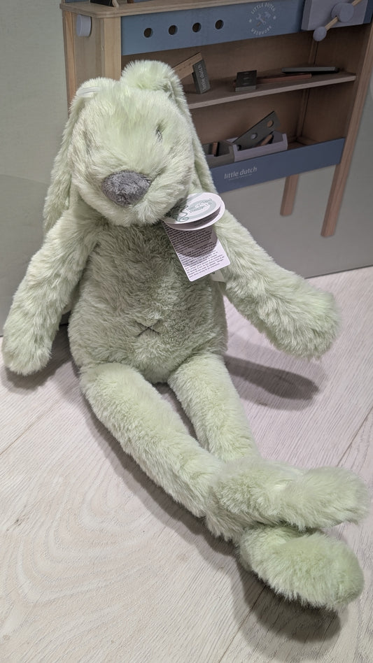 Doudou Lapin 38cm - Pistache