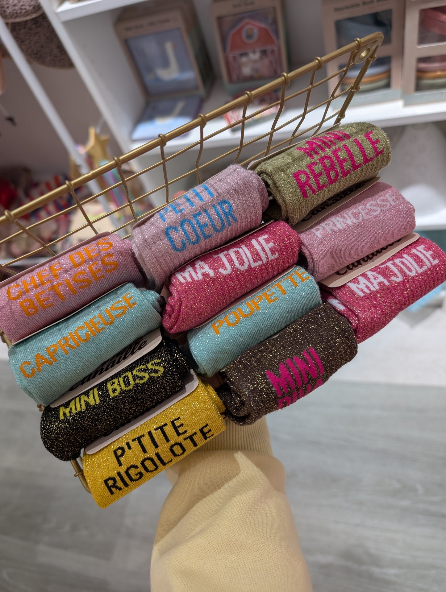 Chaussettes Enfant – Taille Unique – Le petit cadeau qui fait sourire